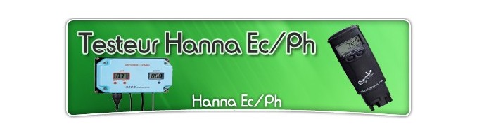 Testeur de pH et EC  HANNA