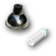 Kit Eco CFL 200 W - croissance - 6400 K