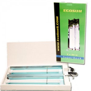  Kit Eco sun 2 x 55 W (avec néons EcoSun Croissance)