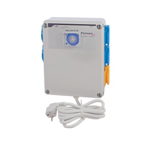 Relais &eacute;lectrique-GSE- 4 x lampes 600 W + Timer int&eacute;gr&eacute; + Chauffage