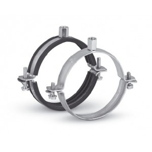   Collier de Suspension Caoutchouc  Gaine A&eacute;ration 200 mm