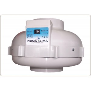Extracteur centrifuge PrimaKlima PK-160 diam. 160 mm Débit 420-800 m3/h