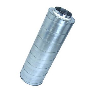 Silencieux diam. 125 mm - L 60 cm