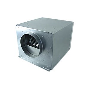 Box Acier Insorisée RUCK  ISOTX160 diam. 160 - 375 m3/h 380x380xH/232 cm
